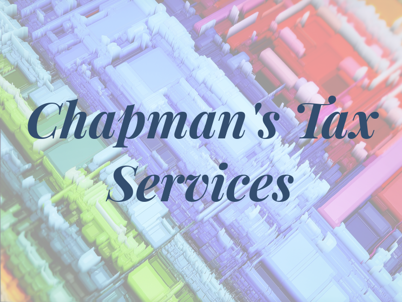 Chapman's Tax Services