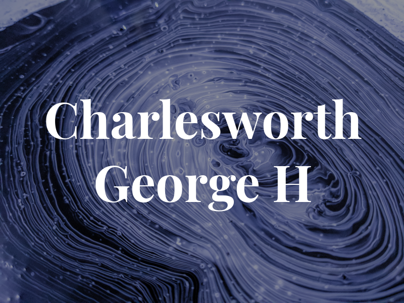 Charlesworth George H