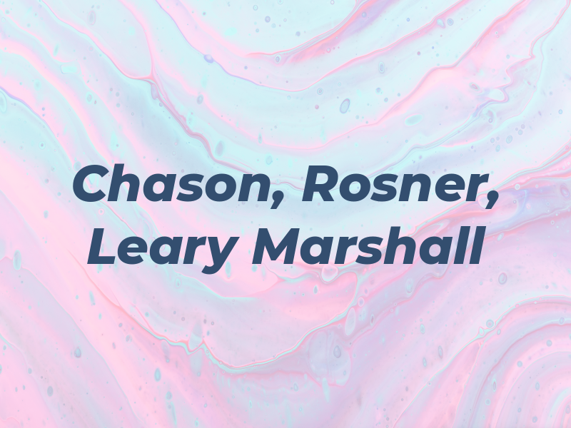 Chason, Rosner, Leary & Marshall