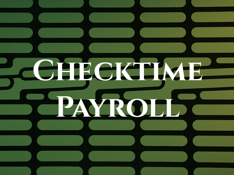 Checktime Payroll