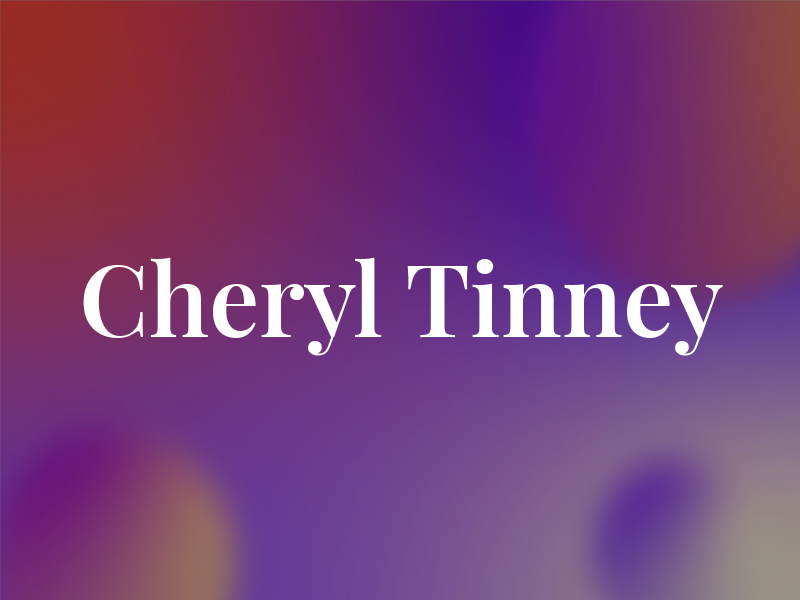 Cheryl Tinney