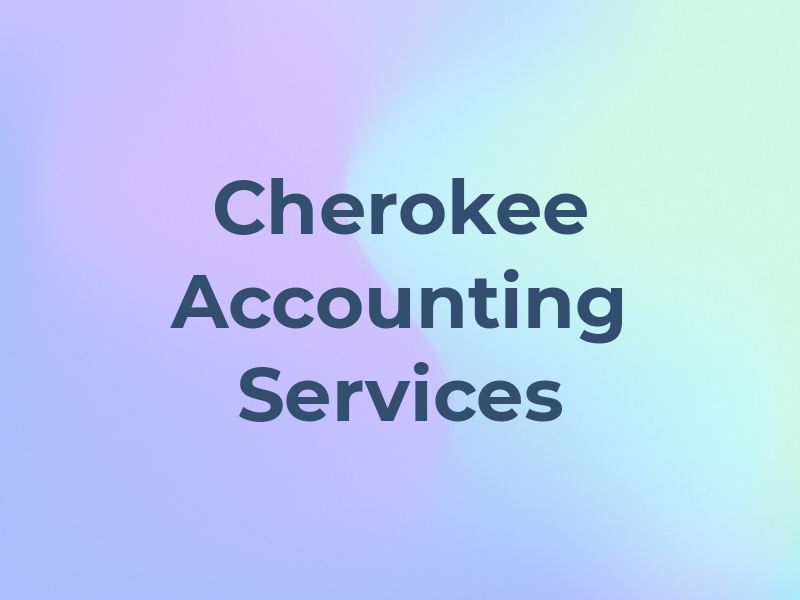 Cherokee Accounting Services