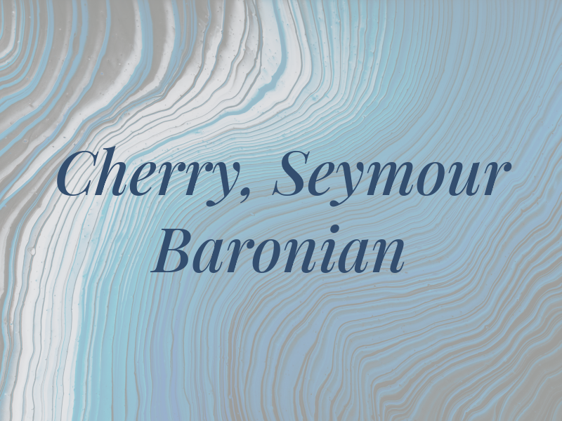 Cherry, Seymour & Baronian