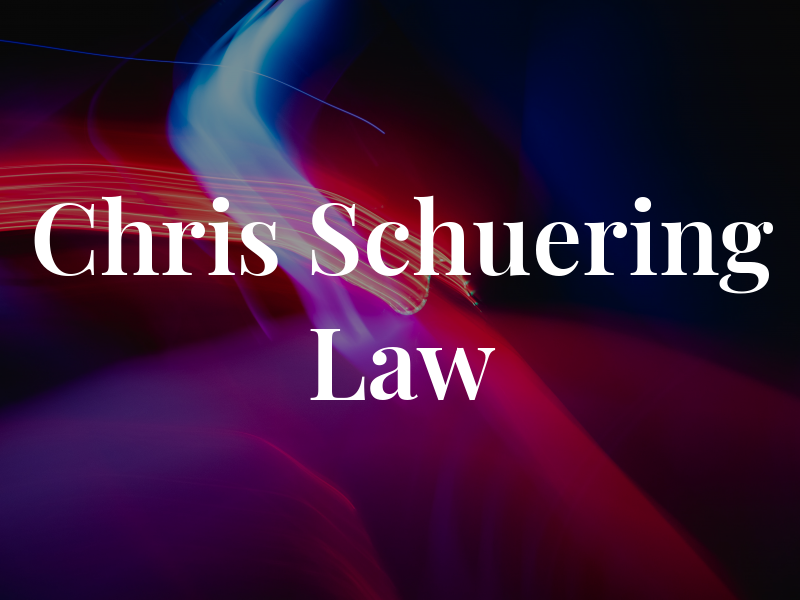 Chris Schuering Law