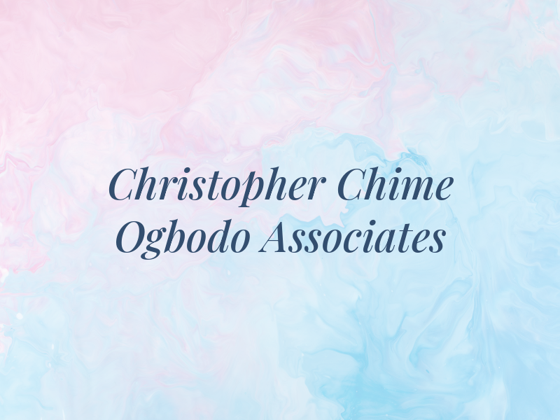 Christopher Chime Ogbodo & Associates CPA