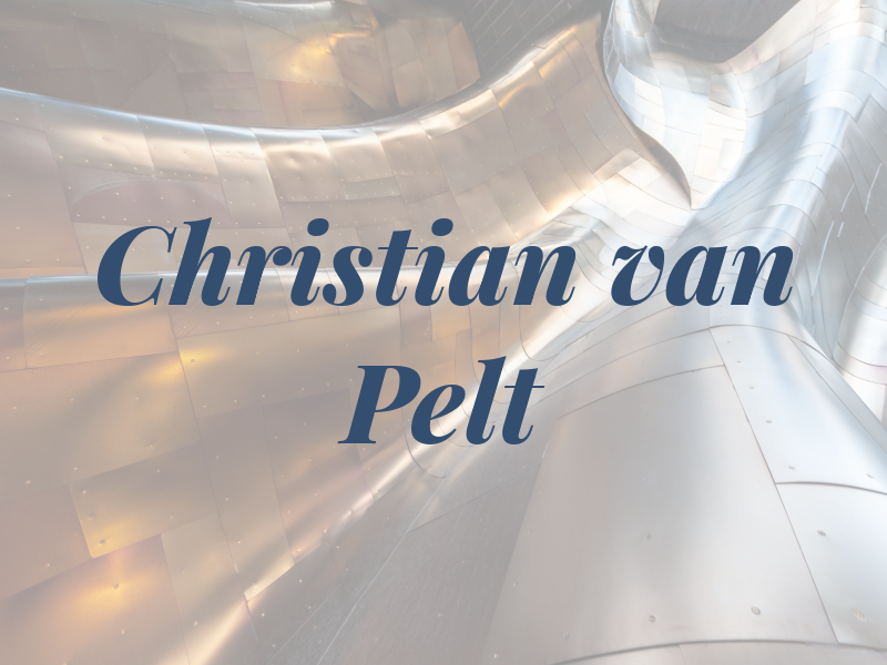 Christian van Pelt