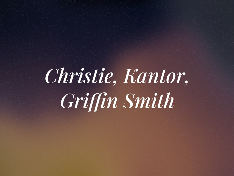 Christie, Kantor, Griffin & Smith