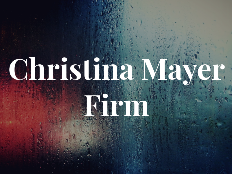 Christina M. Mayer Law Firm SC