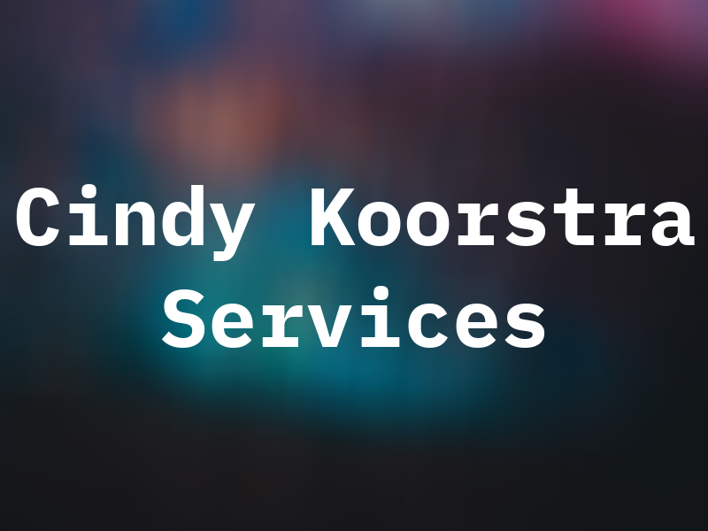 Cindy Koorstra Tax Services