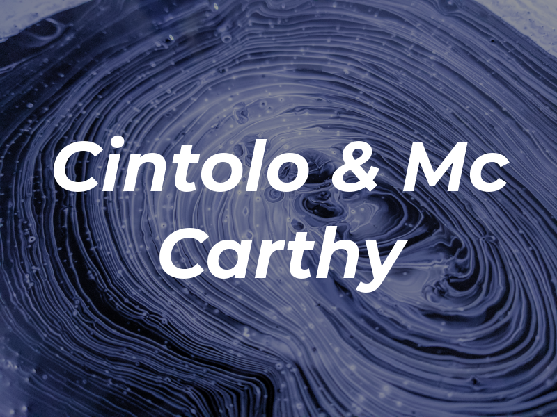 Cintolo & Mc Carthy