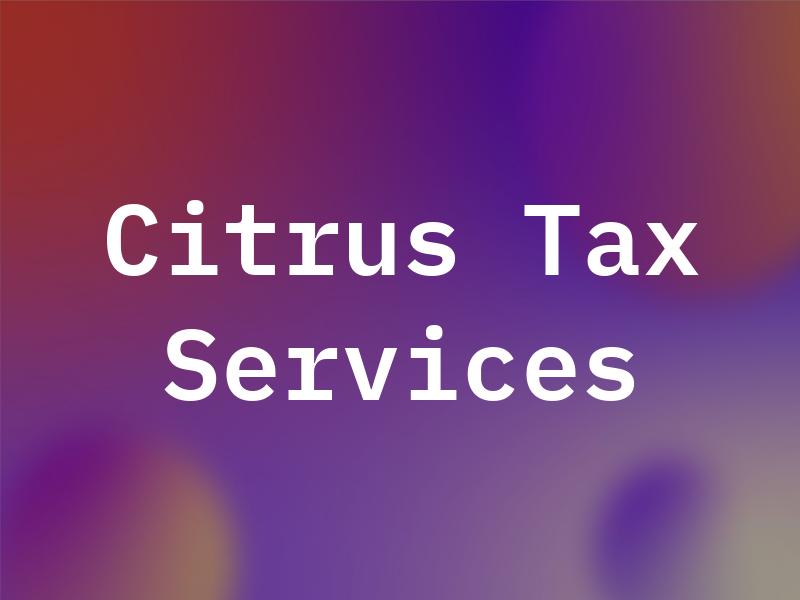 Citrus Tax Services