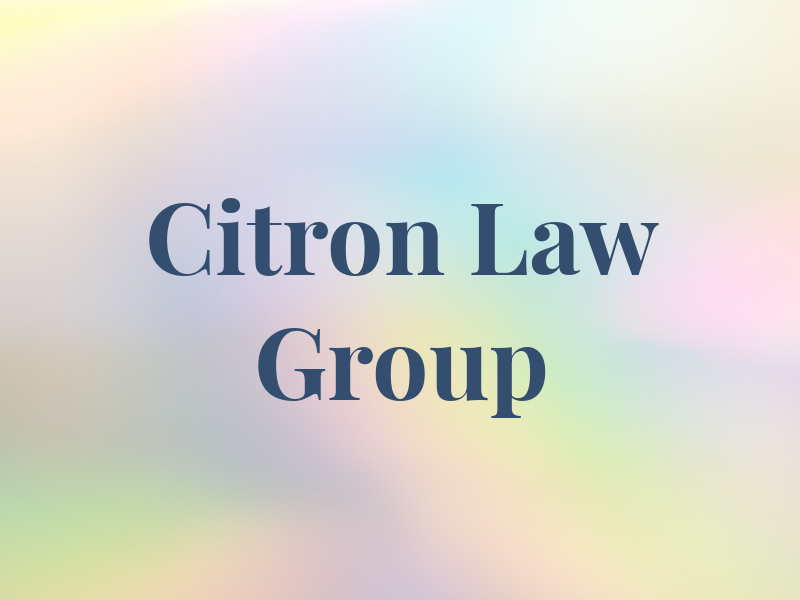 Citron Law Group