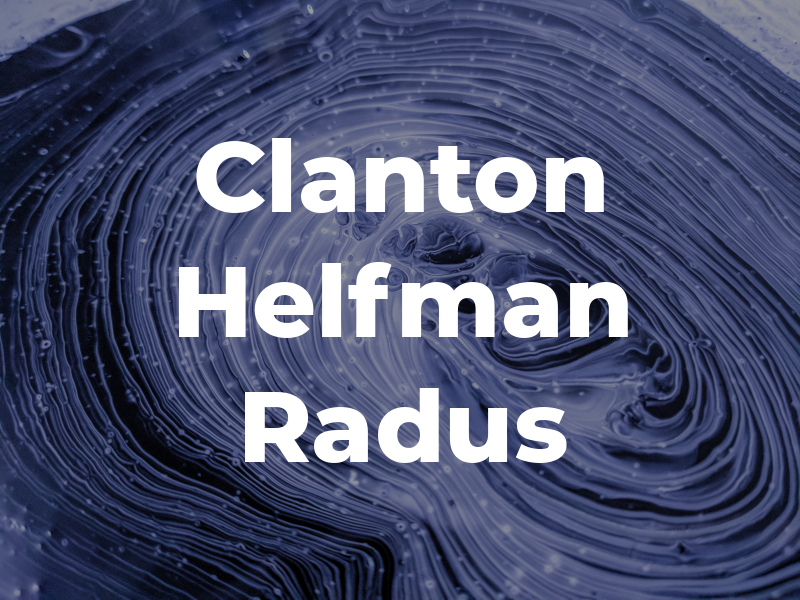 Clanton & Helfman & Radus