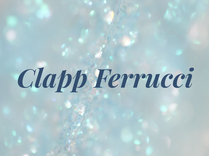 Clapp Ferrucci