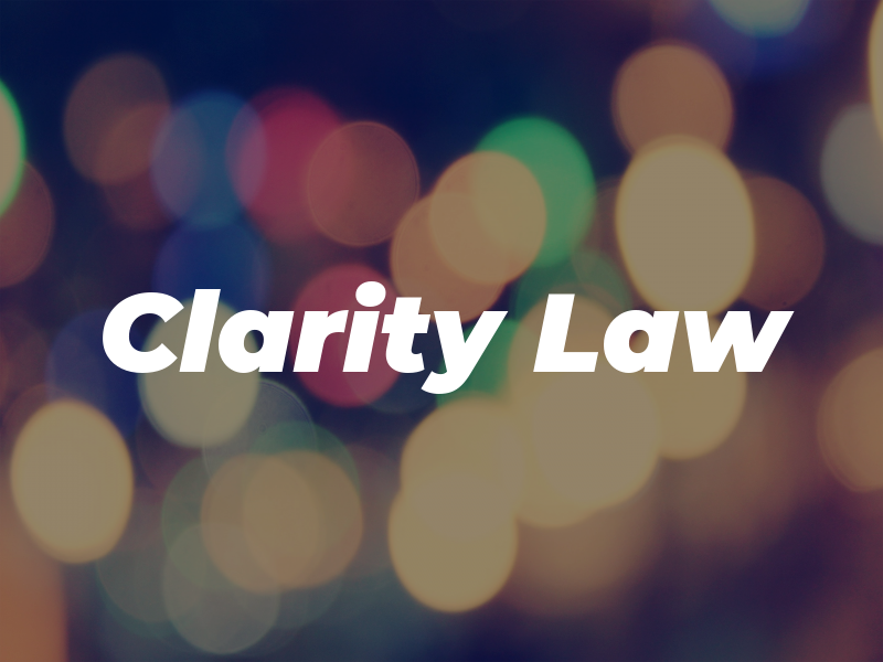 Clarity Law