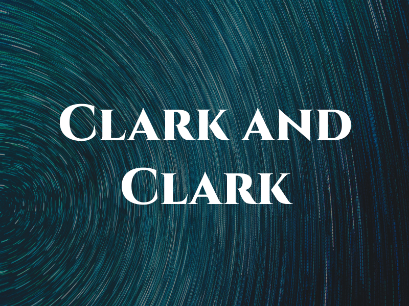 Clark and Clark