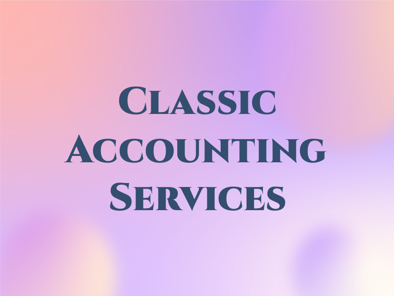 Classic Tax & Accounting Services