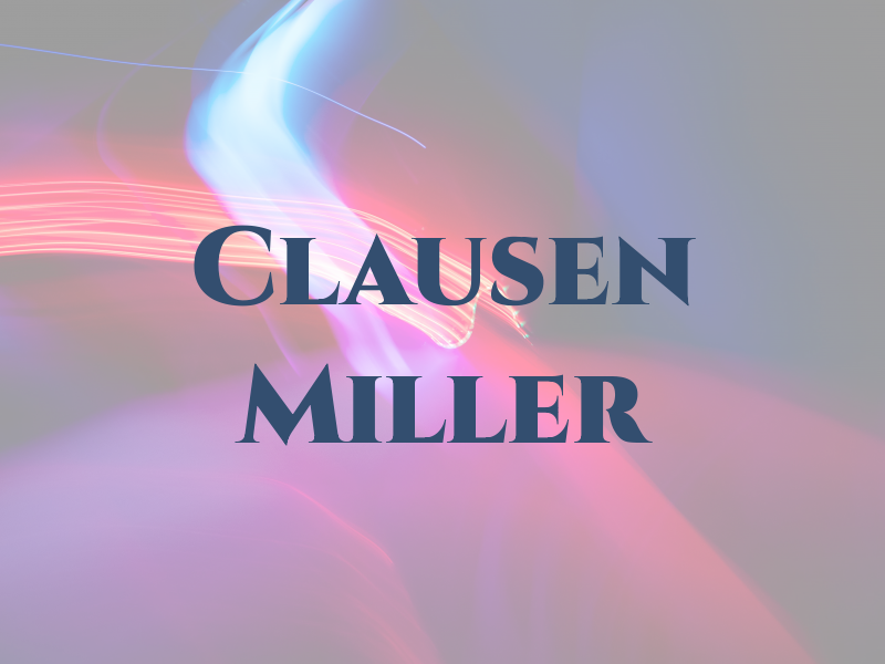 Clausen Miller