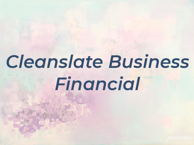 Cleanslate Business & Financial