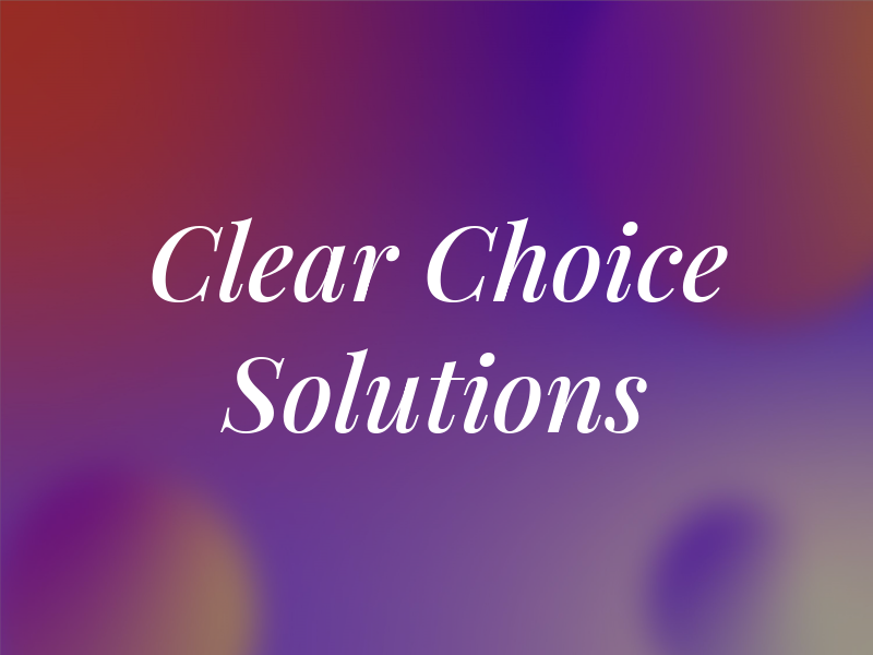 Clear Choice Tax Solutions