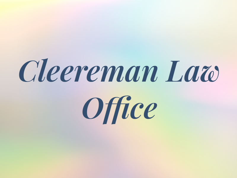 Cleereman Law Office