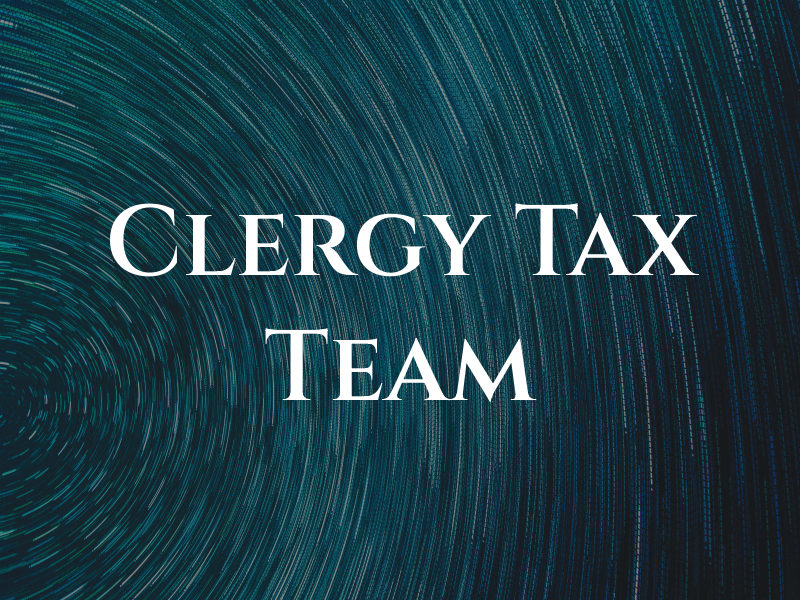 Clergy Tax Team