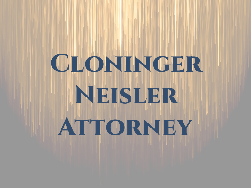 Cloninger & Neisler Attorney at Law