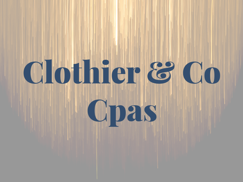 Clothier & Co Cpas