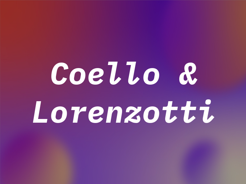 Coello & Lorenzotti