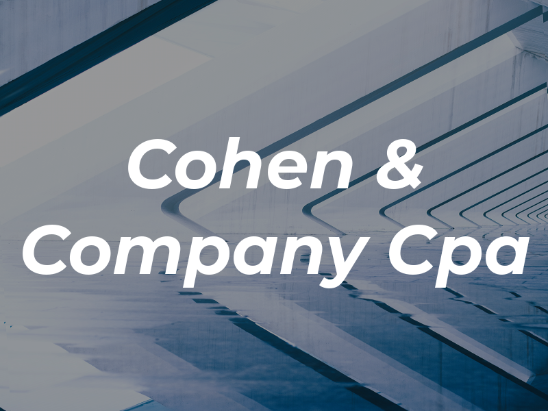 Cohen & Company Cpa