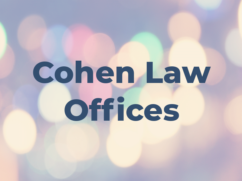 Cohen Law Offices