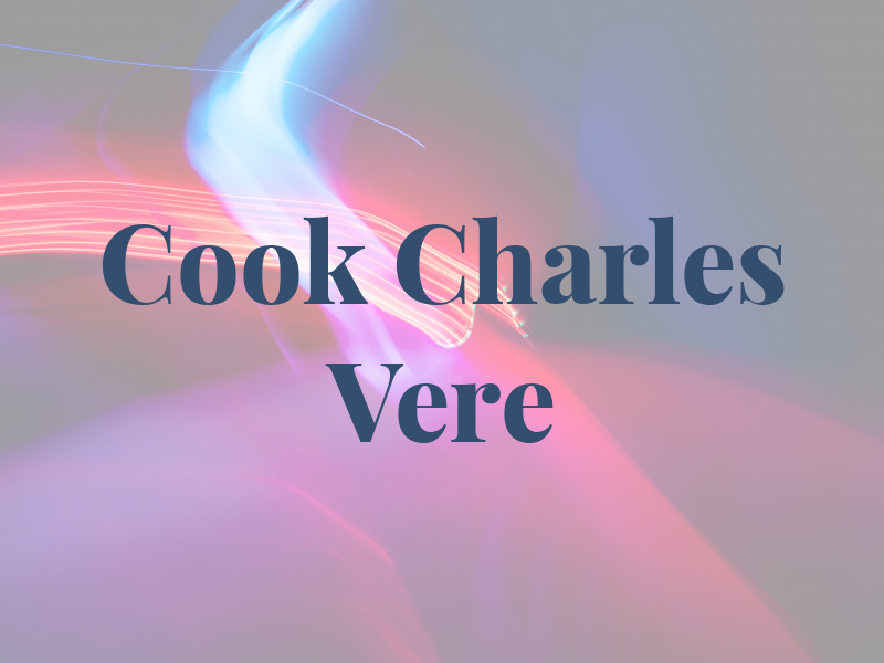 Cook Charles De Vere