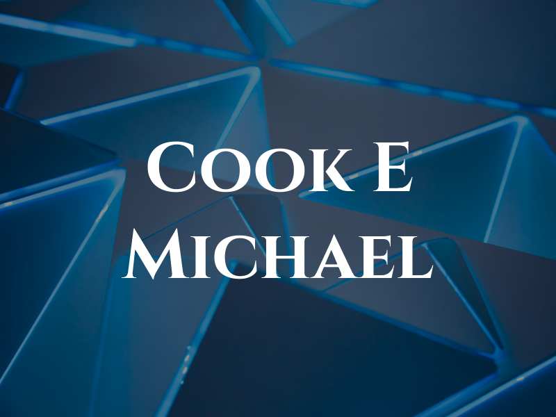 Cook E Michael