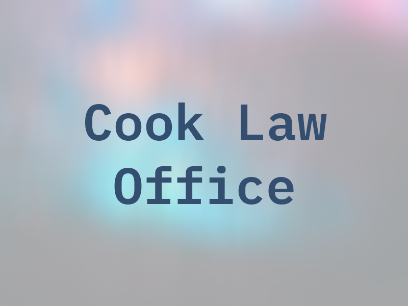 Cook Law Office