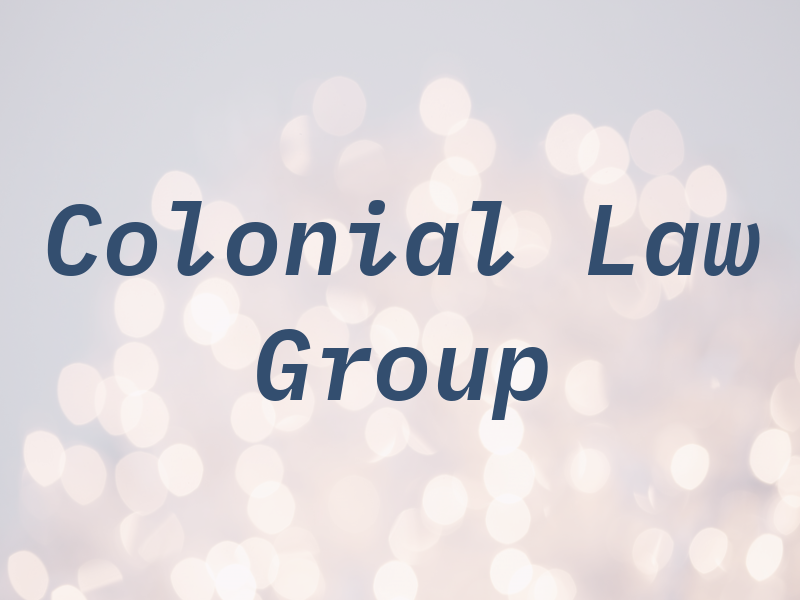 Colonial Law Group