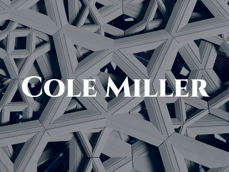 Cole Miller