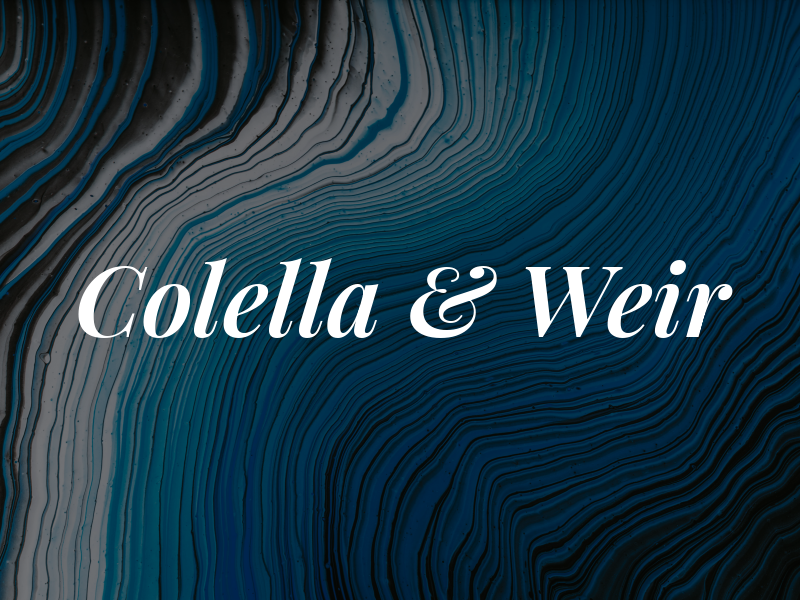 Colella & Weir