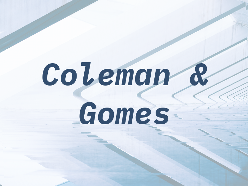 Coleman & Gomes