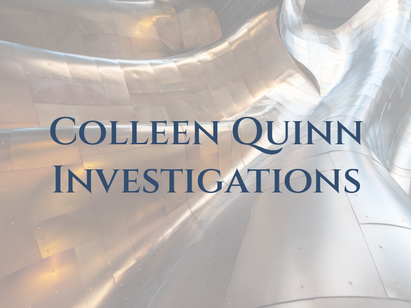 Colleen Quinn Investigations