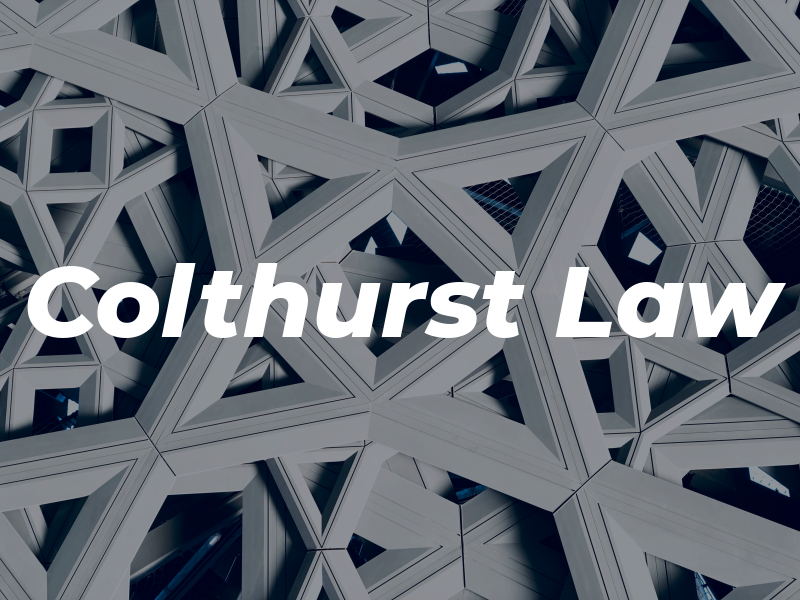 Colthurst Law