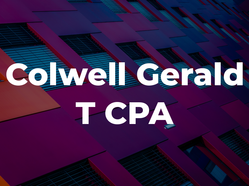 Colwell Gerald T CPA