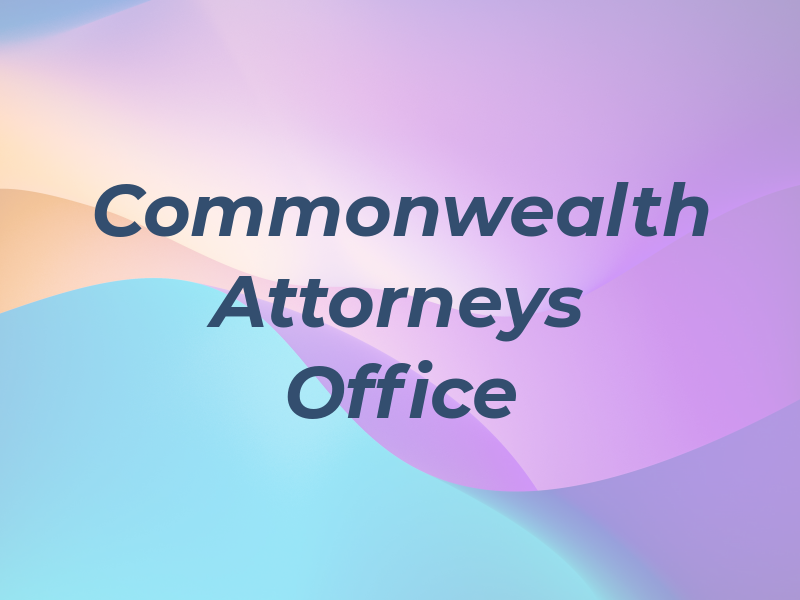 Commonwealth Attorneys Office