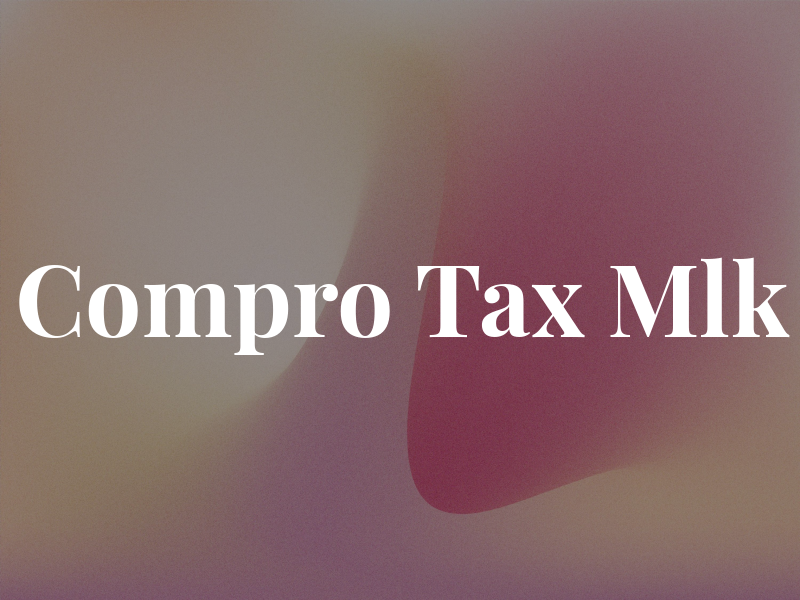 Compro Tax Mlk