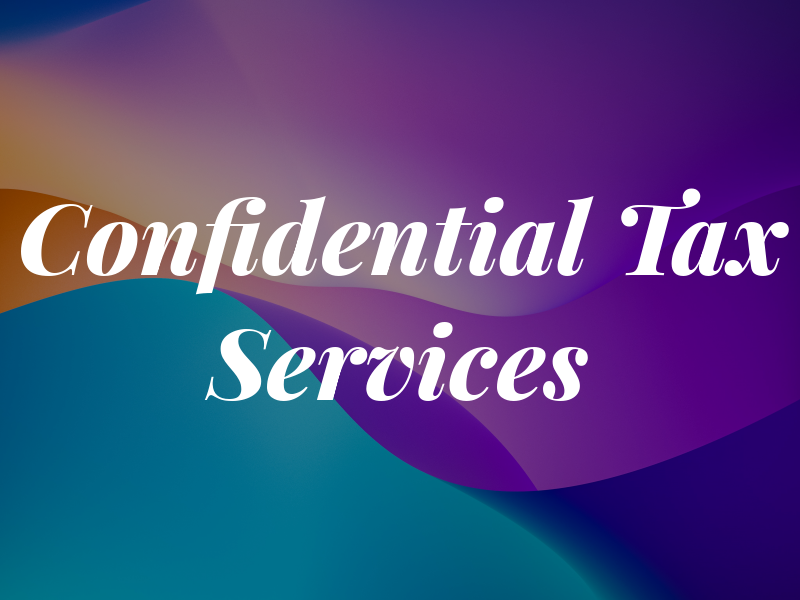 Confidential Tax Services