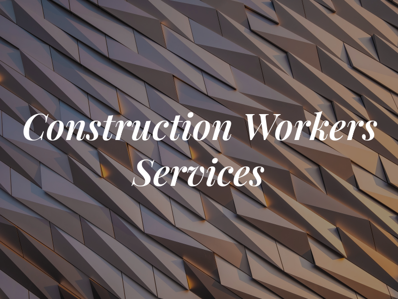 Construction Workers Tax Services