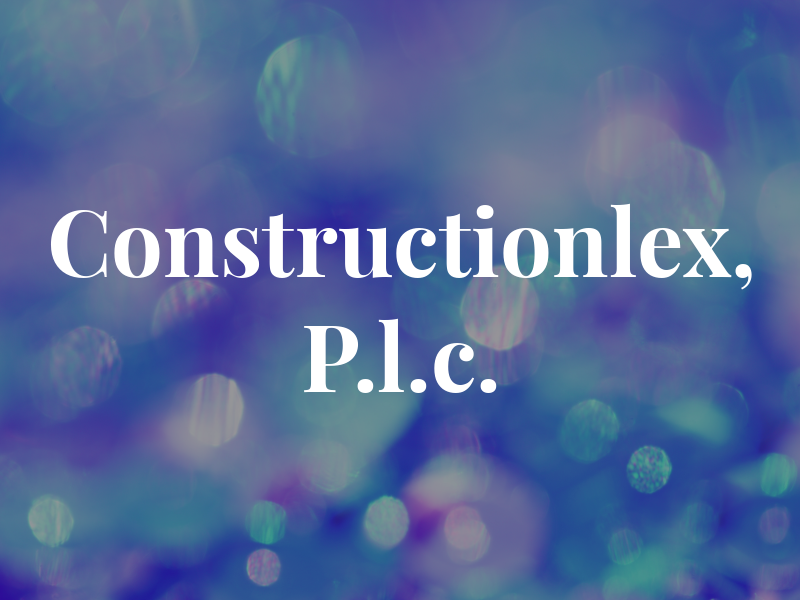 Constructionlex, P.l.c.