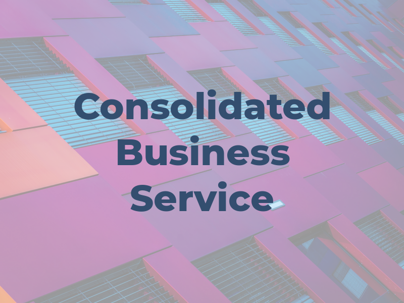 Consolidated Business Service