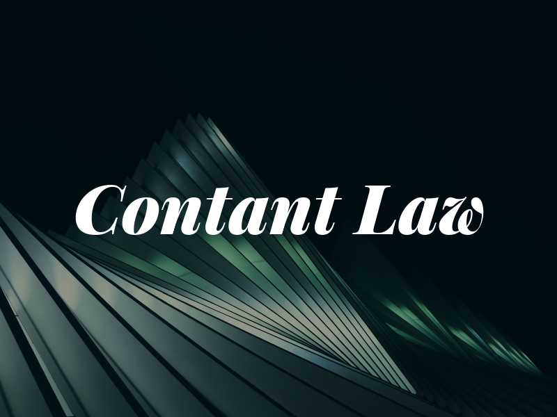 Contant Law