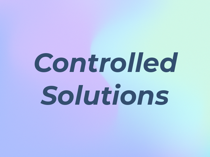 Controlled Solutions