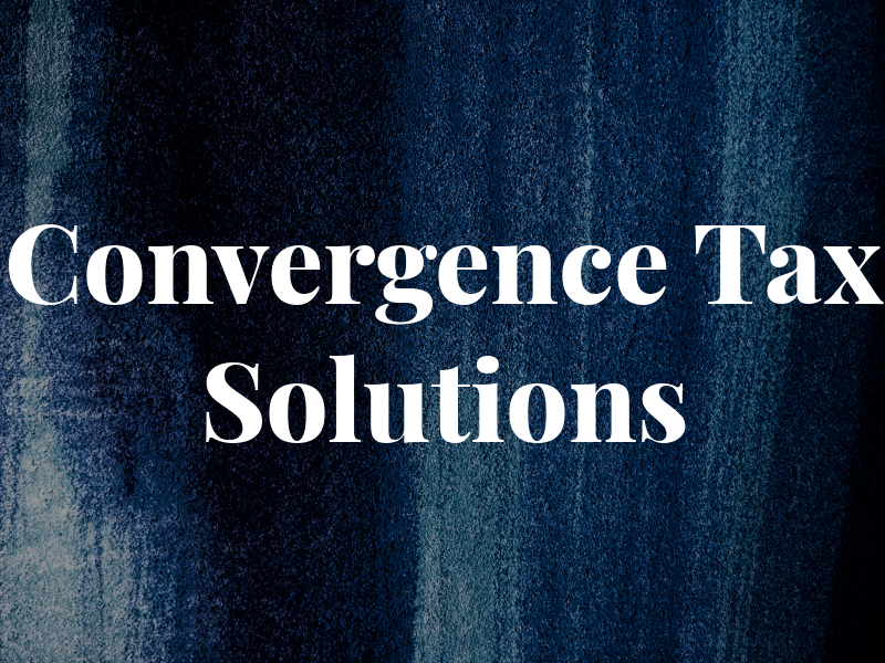 Convergence Tax Solutions